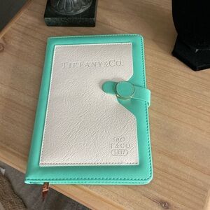 Tiffany & Co. Aqua and White Journal